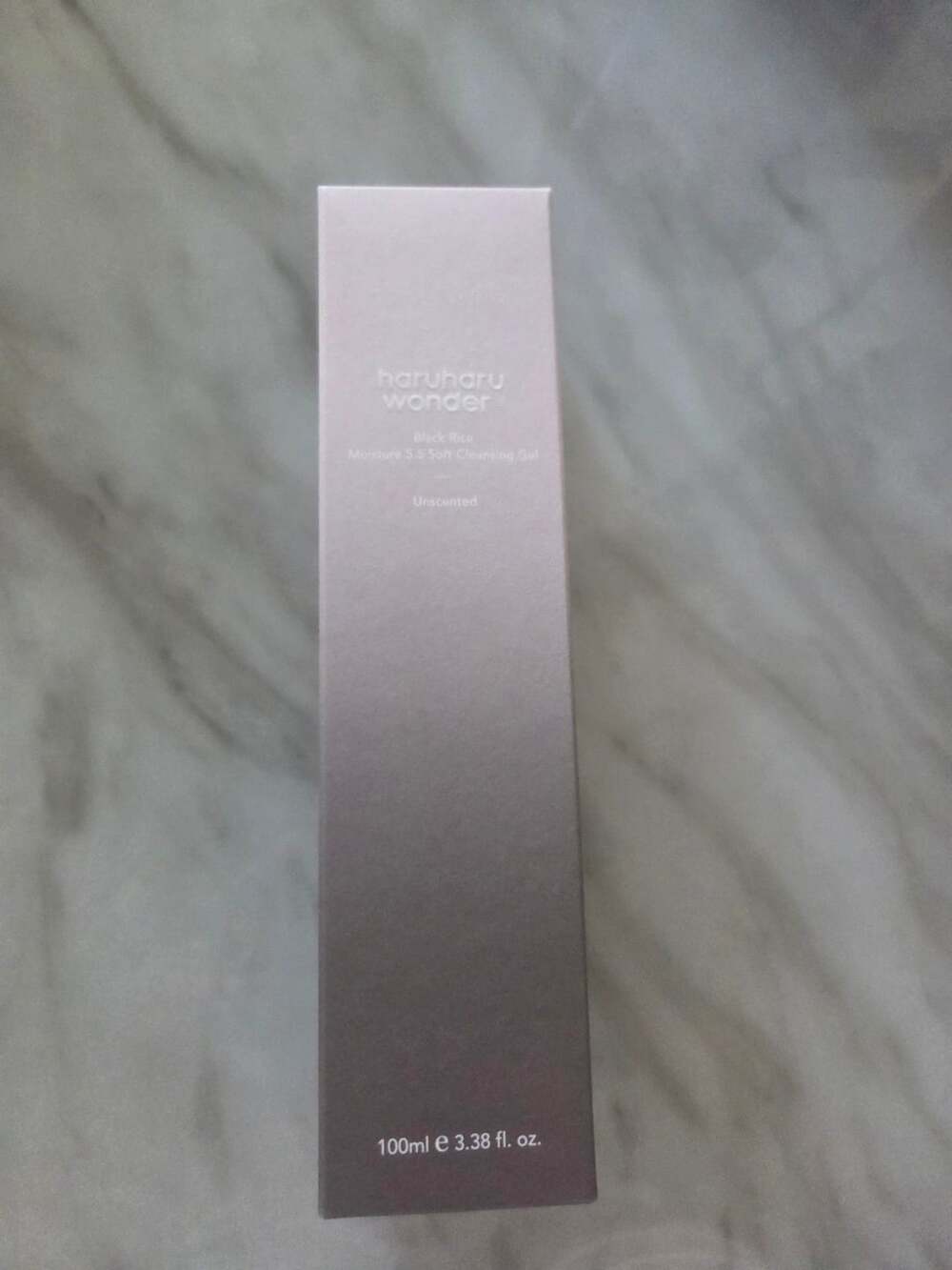 haruharu wonder Black Rice Moisture 5.5 Soft Cleansing Gel Size 100ml Unscented